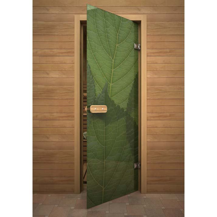 Дверь Акма Листья зелень