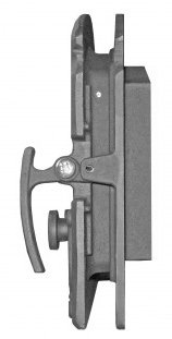 Дверка каминная герметичная "Зной" со стеклом крашеная ДКГ-5С-Э (370х200) 