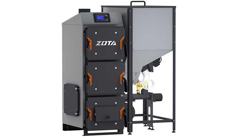Автоматические угольные и пеллетные котлы ZOTA Focus 12